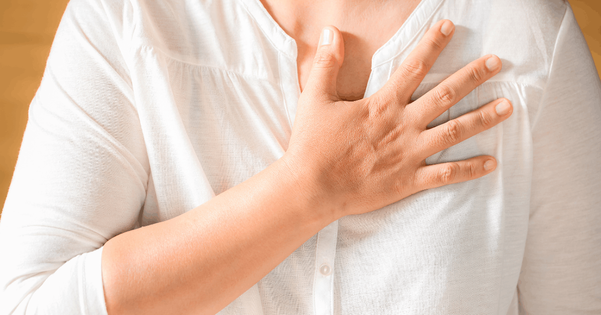 how to relieve chest tightness from anxiety